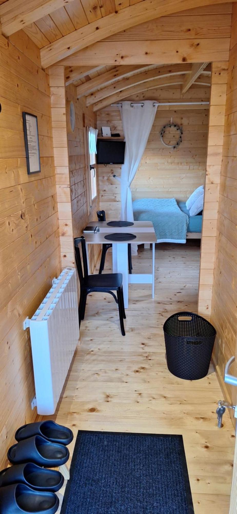 Roulotte La Boheme Est Son Spa En Baie De Somme Arrest ภายนอก รูปภาพ